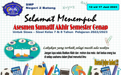 Asesmen Sumatif Akhir Semester Tahun Pelajaran 2022/2023